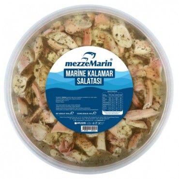 Marine Kalamar Salatası Et (1kg x 6 Adet)