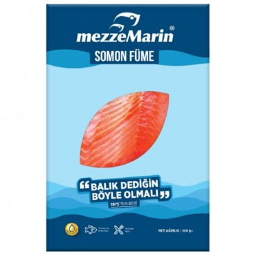 Somon Füme Donuk Dilimli (100gr x 22 Adet)